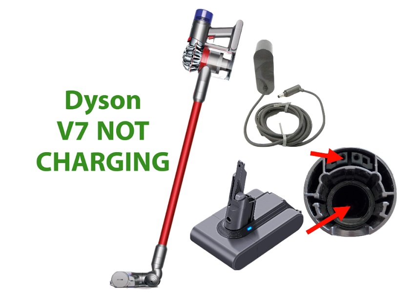 Dyson v7 charging issues
