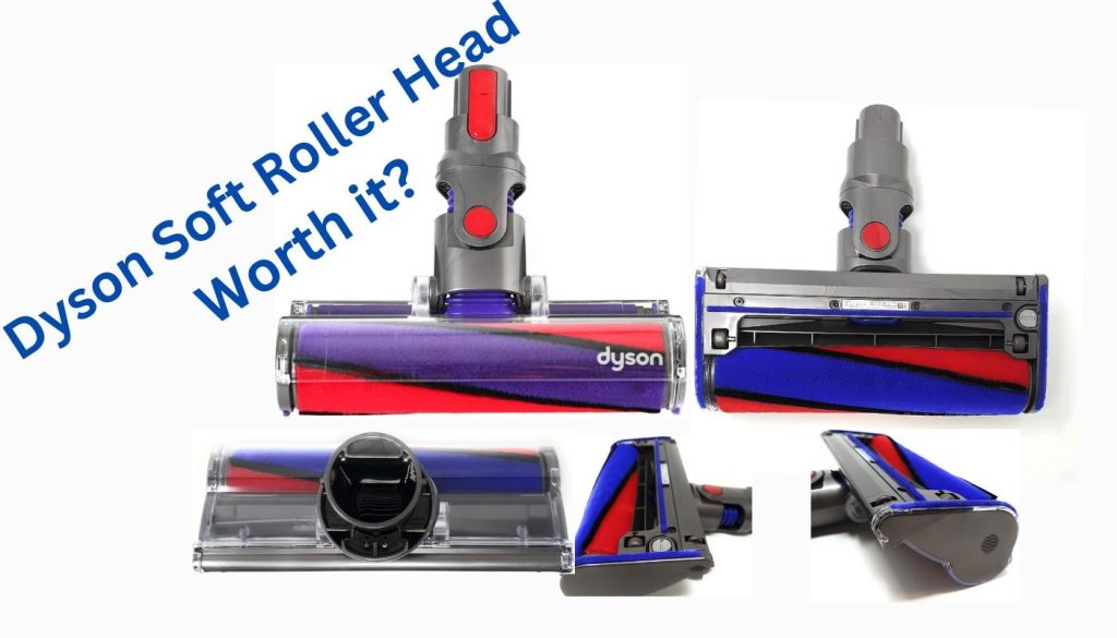 Dyson Soft Roller Head with different parts