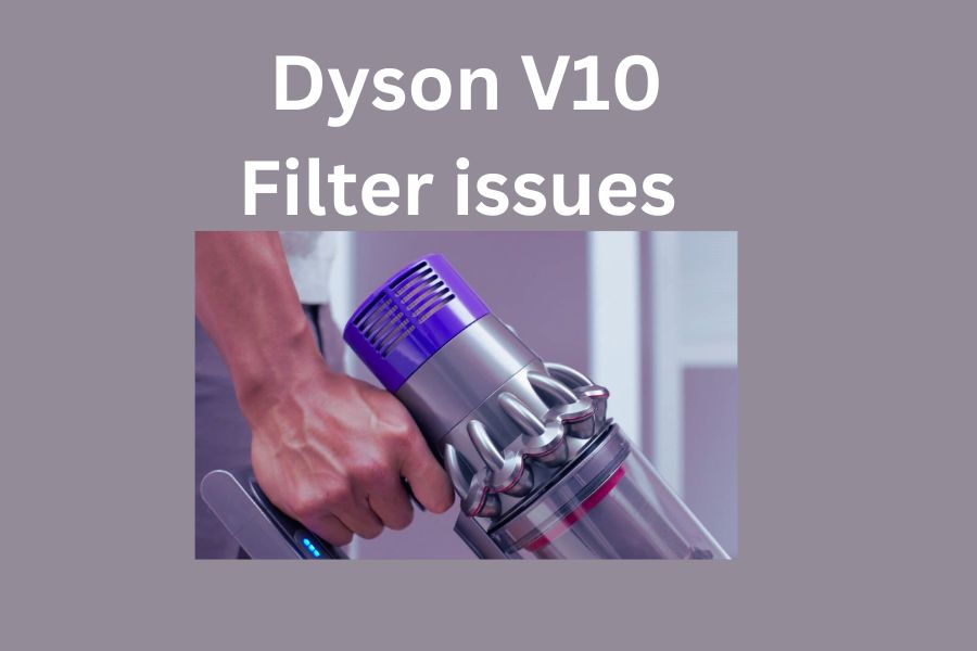 Dyson v10 filter light on